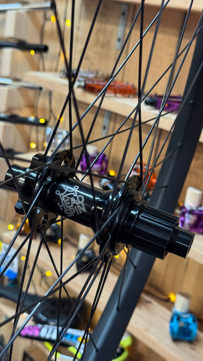 DA BOMB HEADSPIN x DT SWISS FR541 29” Shimano Microspline Boost Wheelset - Customizable