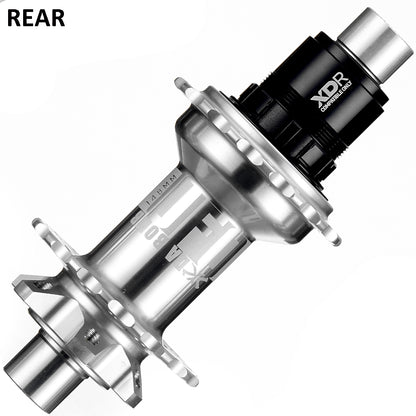 Da Bomb UFO 2.0 32h Boost Enduro MTB Hubset - Silver