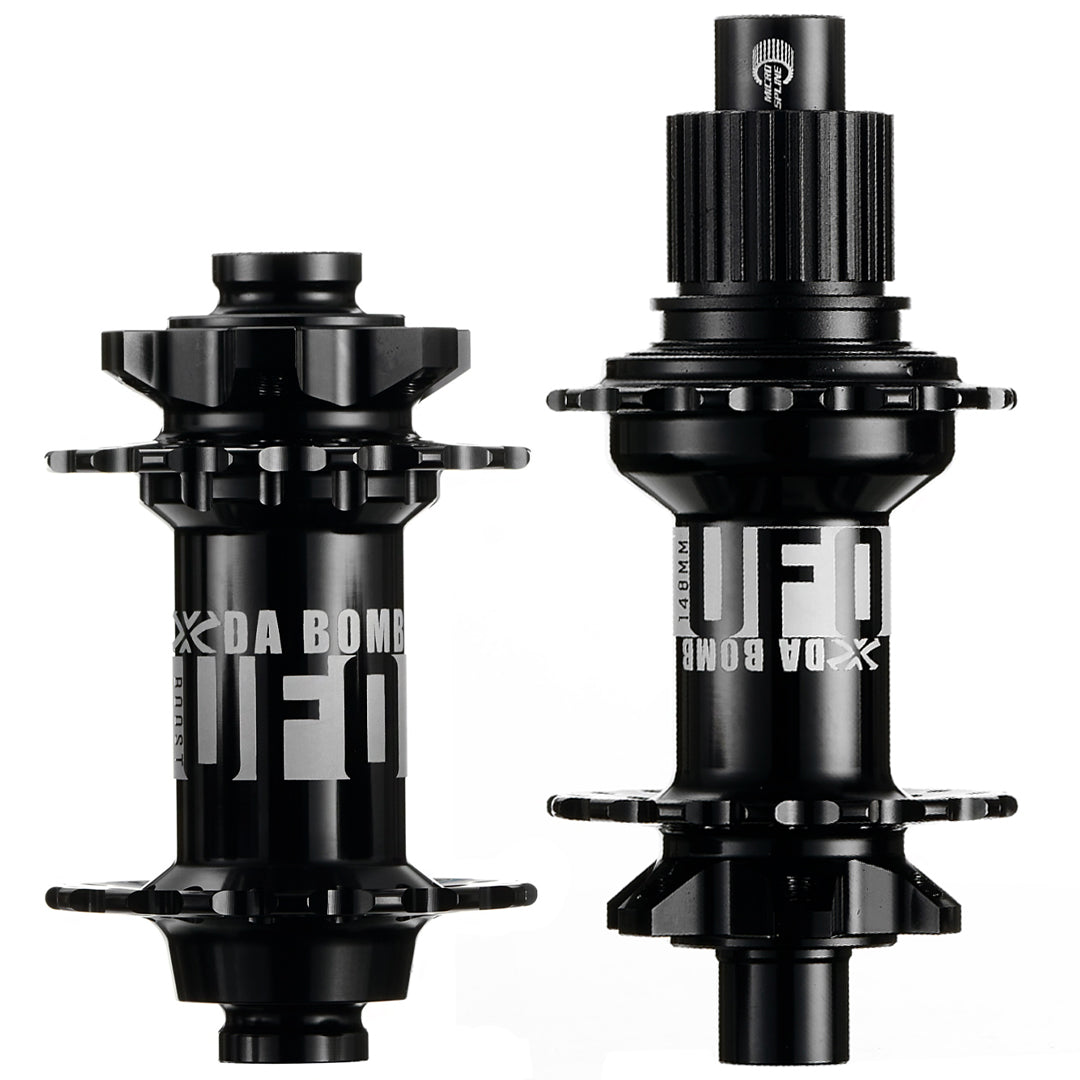 Da Bomb UFO 2.0 32h Boost Enduro MTB Hubset - Black
