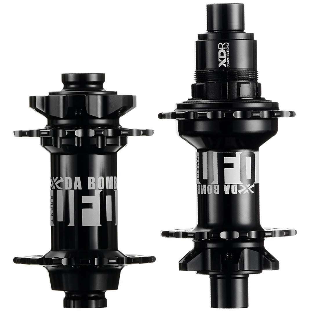 Da Bomb UFO 2.0 32h Boost Enduro MTB Hubset - Black