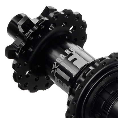 Da Bomb UFO 2.0 32h Boost Enduro MTB Hubset - Black